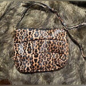 Leopard Print Crossbody Bag